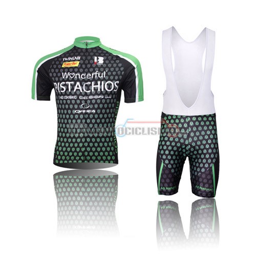 Abbigliamento Ciclismo PISTACHIOS 2014 verde e nero