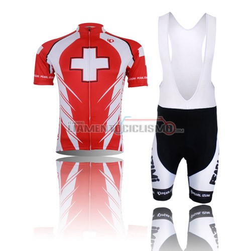 Abbigliamento Ciclismo Pearl Izumi 2010 rosso e bianco