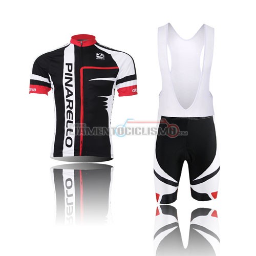 Abbigliamento Ciclismo Pinarello 2013 rosso e nero