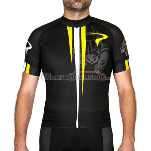 Abbigliamento Ciclismo Pinarello 2016 giallo e nero