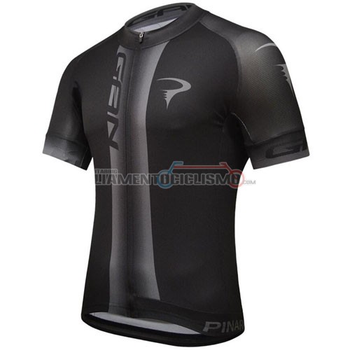 Abbigliamento Ciclismo Pinarello 2016 nero argentato