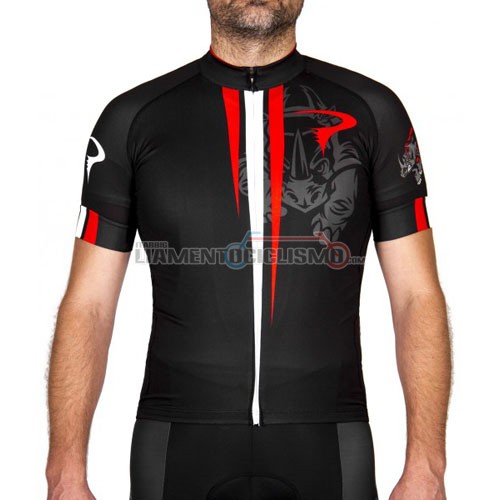 Abbigliamento Ciclismo Pinarello 2016 rosso e nero