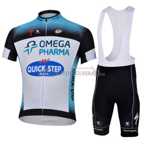 Abbigliamento Ciclismo Quick Step 2013 celeste e bianco