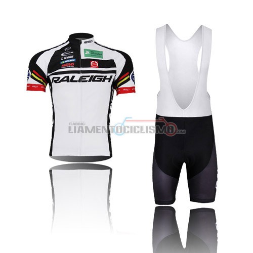 Abbigliamento Ciclismo Raleigh 2013 nero e bianco