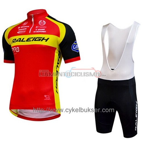 Abbigliamento Ciclismo Raleigh 2014 nero e rosso