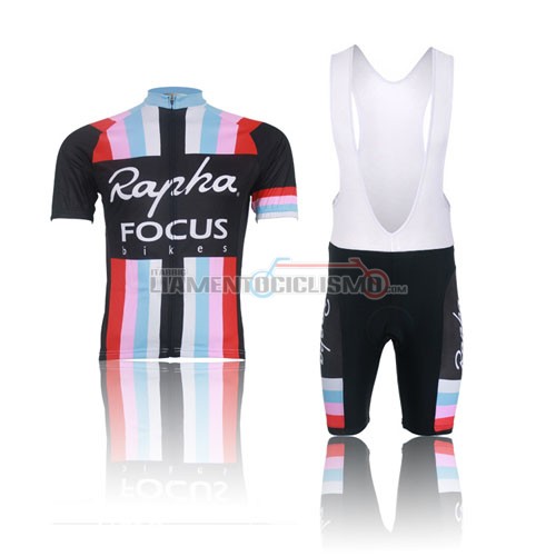 Abbigliamento Ciclismo Rapha 2013 nero e rosso