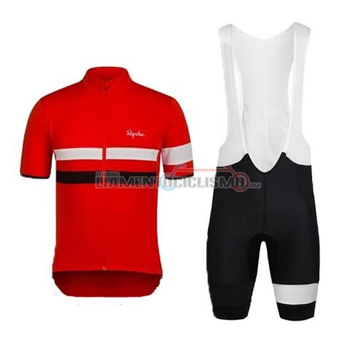 Abbigliamento Ciclismo Rapha 2015 nero e rosso