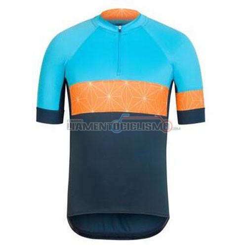Abbigliamento Ciclismo Rapha 2016 blu e arancione