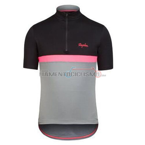 Abbigliamento Ciclismo Rapha 2016 nero e rosso