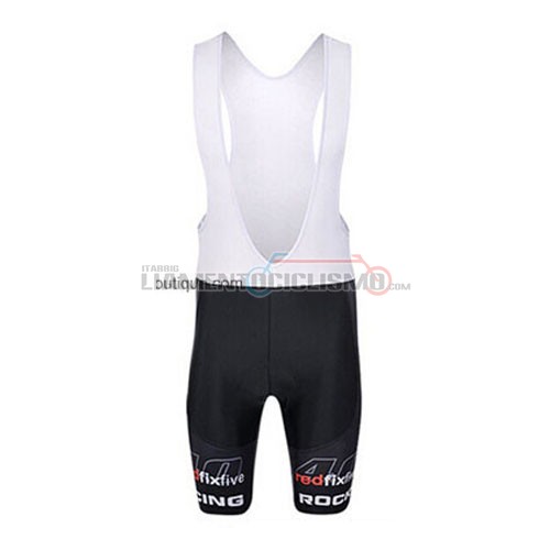 Abbigliamento Ciclismo Rock Racing 2015 nero e rosso