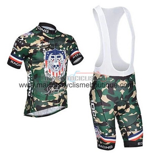 Abbigliamento Ciclismo Rock Racing 2015 nero e verde