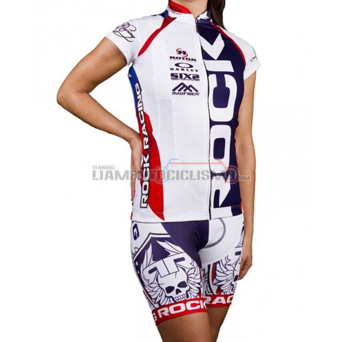 Abbigliamento Ciclismo Rock Racing 2016 bianco e blu