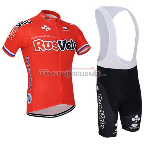 Abbigliamento Ciclismo RusVelo 2015 arancione