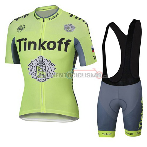 Abbigliamento Ciclismo Saxo Bank 2016 verde