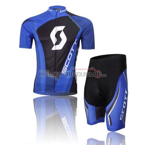 Abbigliamento Ciclismo Scott 2013 nero e blu