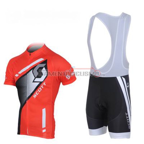 Abbigliamento Ciclismo Scott 2013 rosso e nero