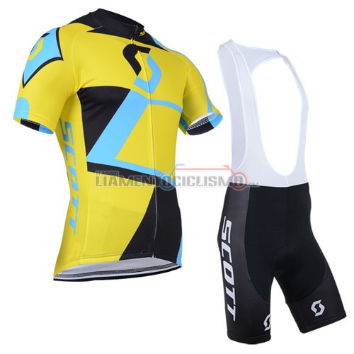 Abbigliamento Ciclismo Scott 2014 nero e giallo