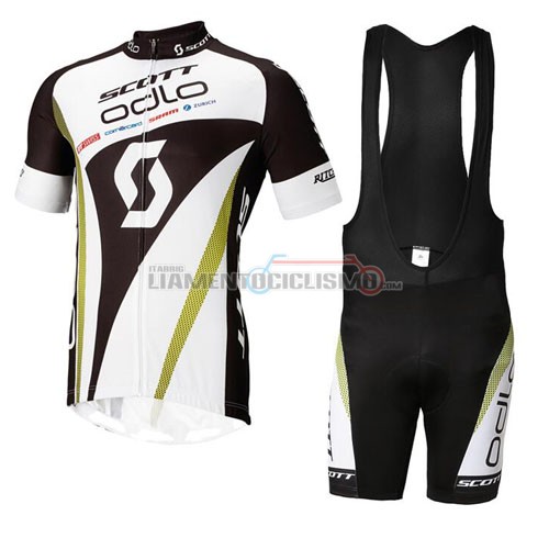 Abbigliamento Ciclismo Scott 2015 giallo e bianco