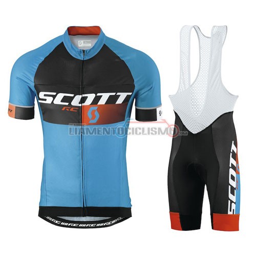 Abbigliamento Ciclismo Scott 2015 nero e blu