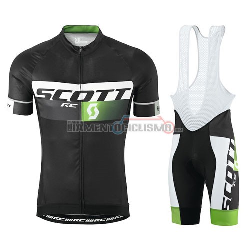 Abbigliamento Ciclismo Scott 2015 nero e verde