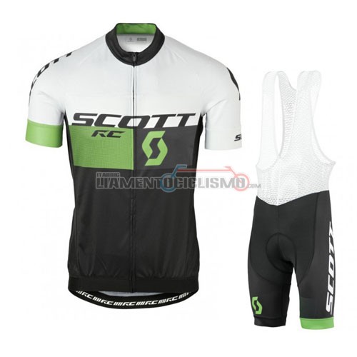 Abbigliamento Ciclismo Scott 2016 bianco e verde