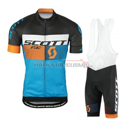 Abbigliamento Ciclismo Scott 2016 blu e nero
