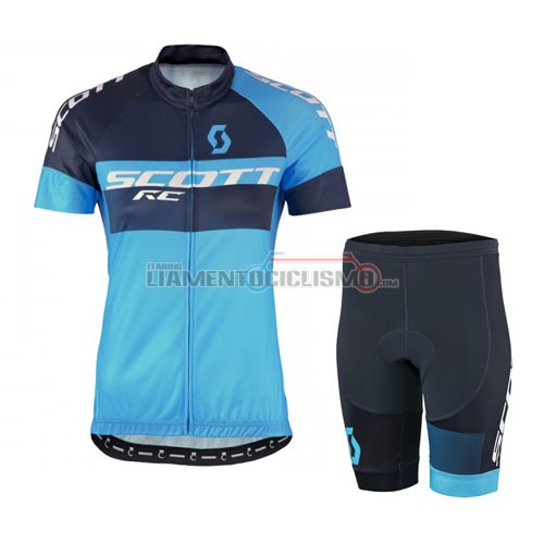 Abbigliamento Ciclismo Scott 2016 nero e blu