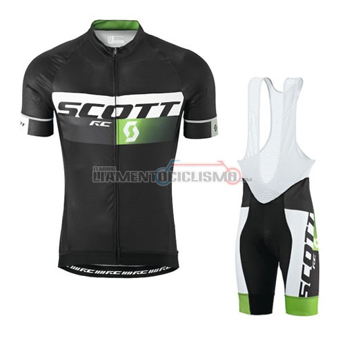 Abbigliamento Ciclismo Scott 2016 nero e verde