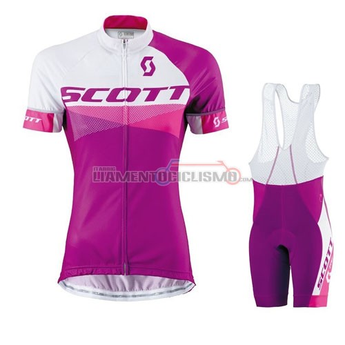 Abbigliamento Ciclismo Scott 2016 rosso bianco