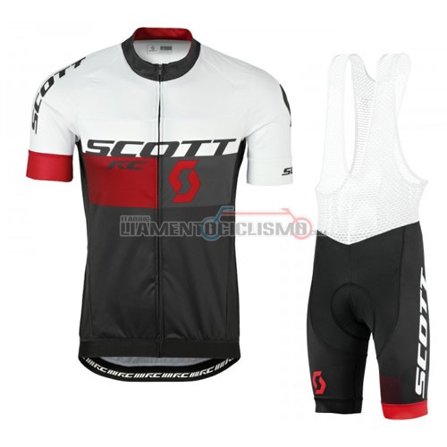 Abbigliamento Ciclismo Scott 2016 rosso e bianco