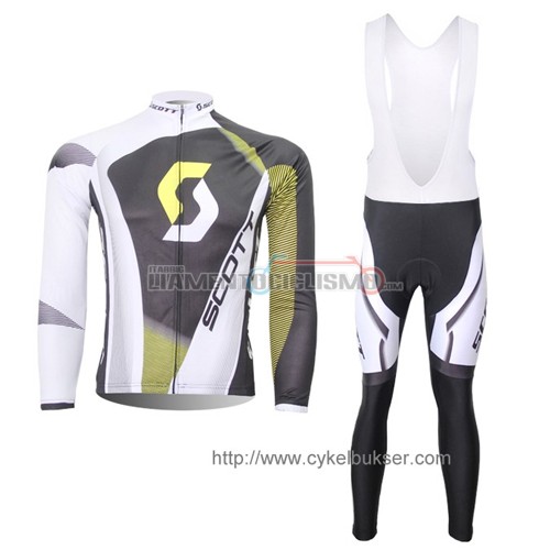 Abbigliamento Ciclismo Scott ML 2013 giallo e bianco