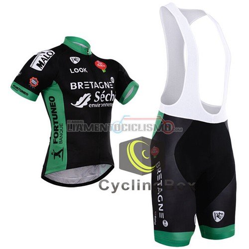 Abbigliamento Ciclismo Seche 2015 nero e verde