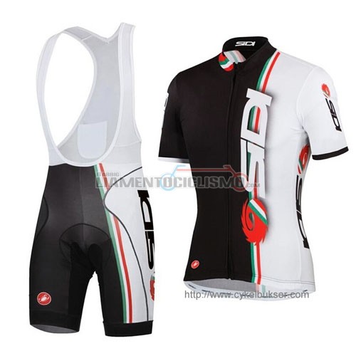 Abbigliamento Ciclismo Sidi 2014 bianco e nero