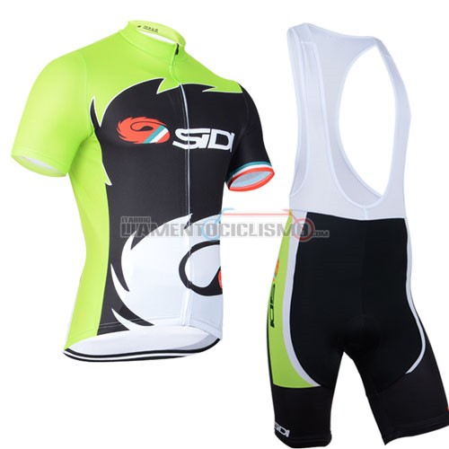 Abbigliamento Ciclismo Sidi 2014 nero e verde