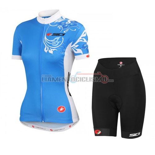 Abbigliamento Ciclismo Sidi 2015 blu e bianco