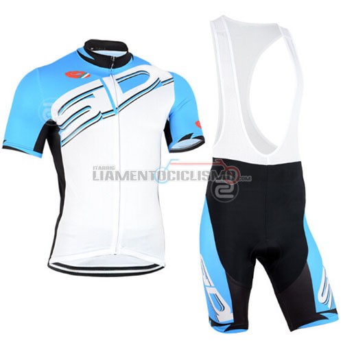 Abbigliamento Ciclismo Sidi 2015 celeste e bianco