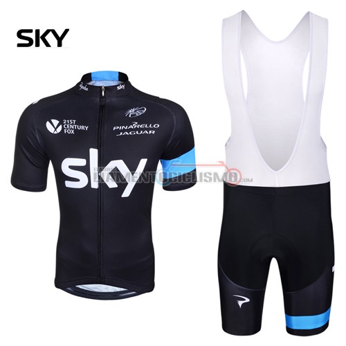 Abbigliamento Ciclismo Sky 2014 nero