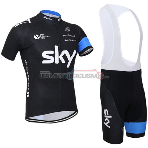 Abbigliamento Ciclismo Sky 2015 nero