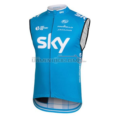 Gilet Antivento Sky 2016 bianco e nero