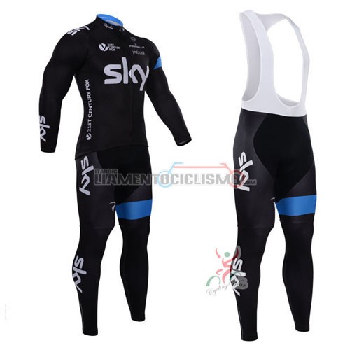 Abbigliamento Ciclismo Sky ML 2015 nero