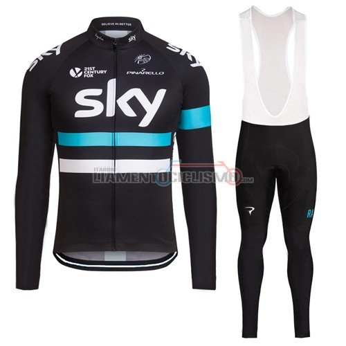 Abbigliamento Ciclismo Sky ML 2016 nero
