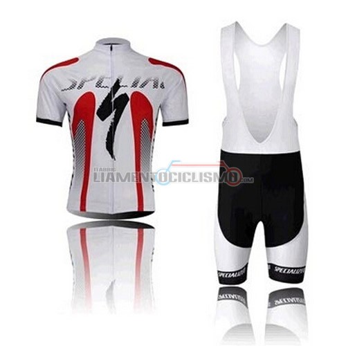Abbigliamento Ciclismo Specialized 2014 bianco e rosso