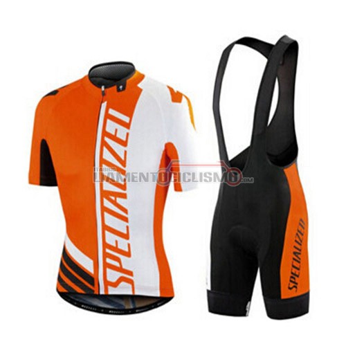 Abbigliamento Ciclismo Specialized 2015 bianco e arancione