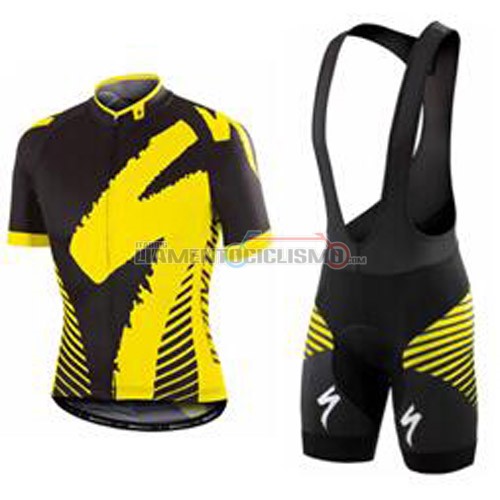 Abbigliamento Ciclismo Specialized 2016 nero e giallo