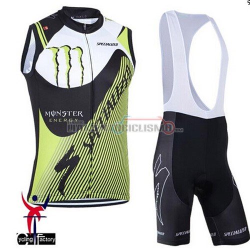 Gilet Antivento Specialized 2014 nero e verde