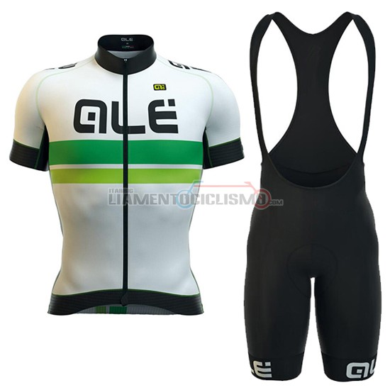 Abbigliamento Ciclismo ALE 2016 bianco e verde