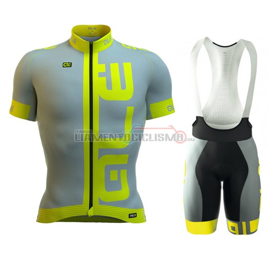 Abbigliamento Ciclismo ALE 2016 giallo e grigio