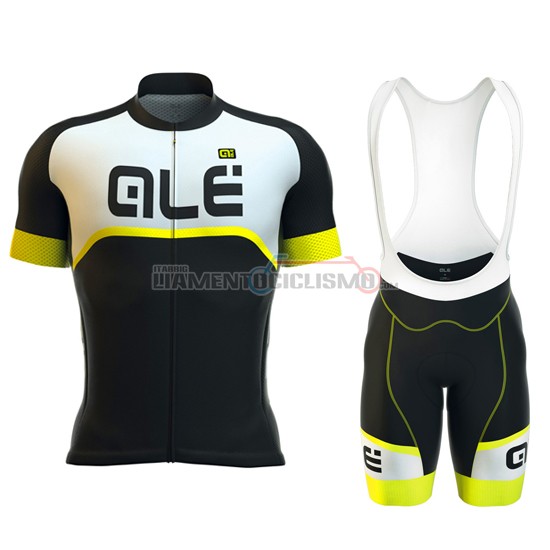 Abbigliamento Ciclismo ALE 2016 nero e giallo