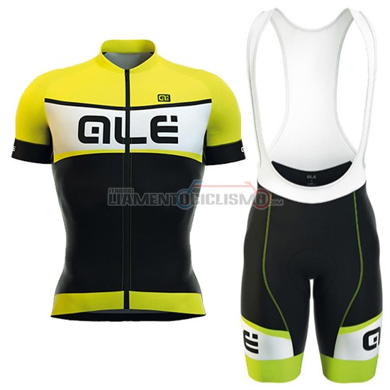 Abbigliamento Ciclismo ALE 2016 nero giallo