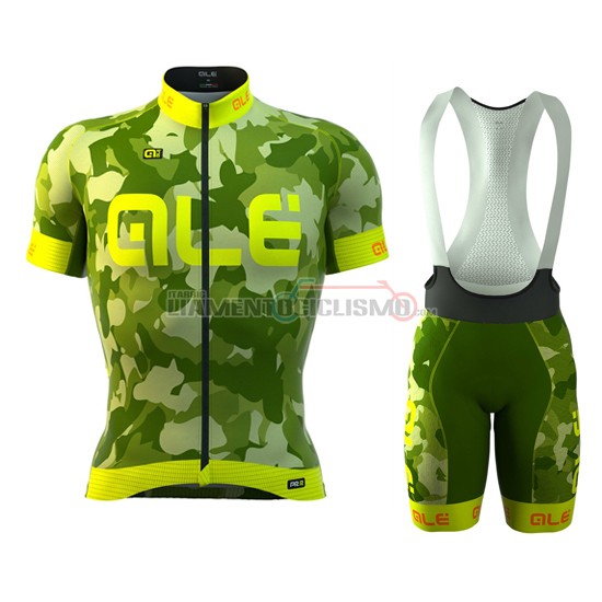 Abbigliamento Ciclismo ALE 2016 verde e giallo